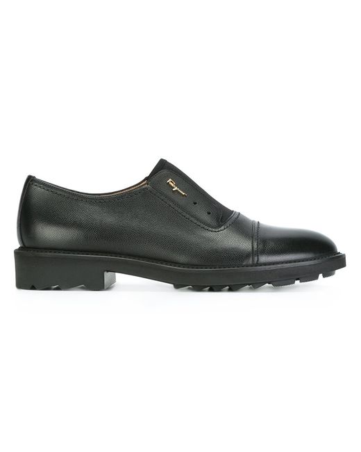 Salvatore Ferragamo Ferdy laceless Oxford shoes