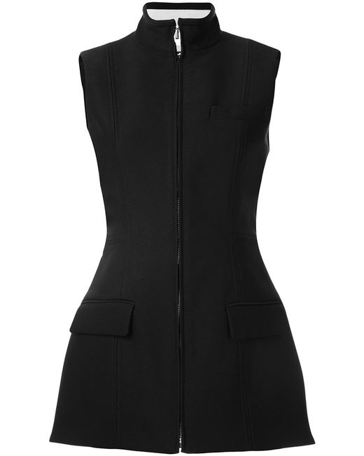 Vera Wang structured fencing vest