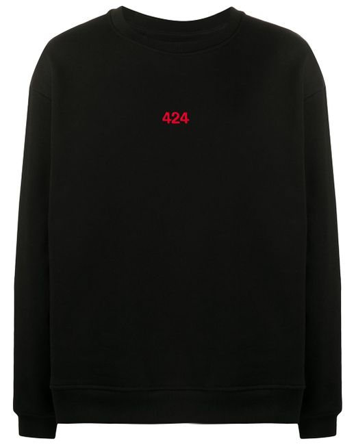 424 logo-print sweatshirt