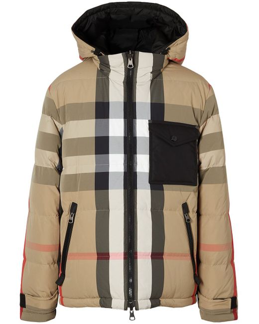 Burberry reversible hooded padded jacket