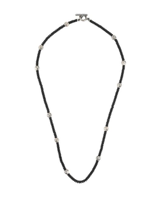 M Cohen bead chain stud-detailed necklace