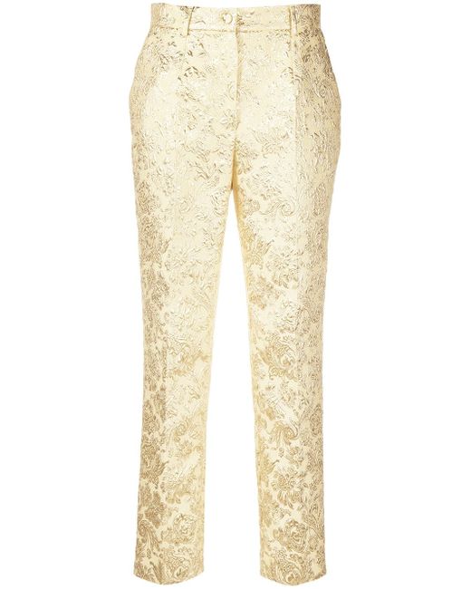 Dolce & Gabbana baroque tailored trousers