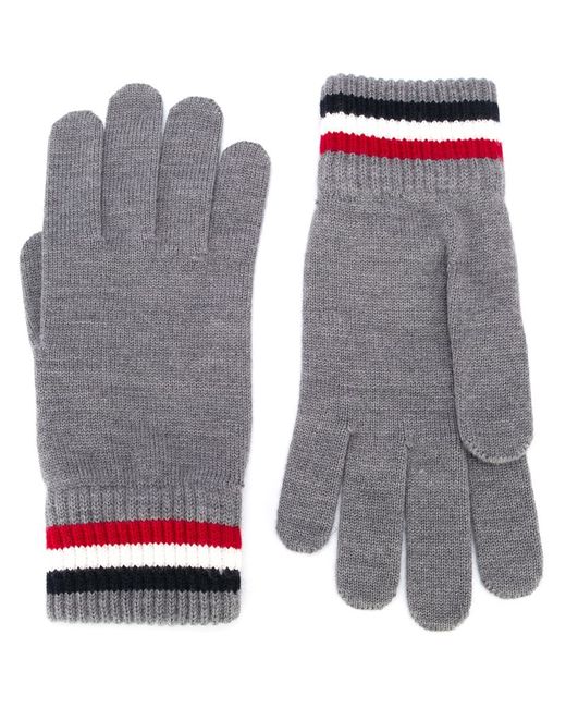 Moncler logo patch gloves