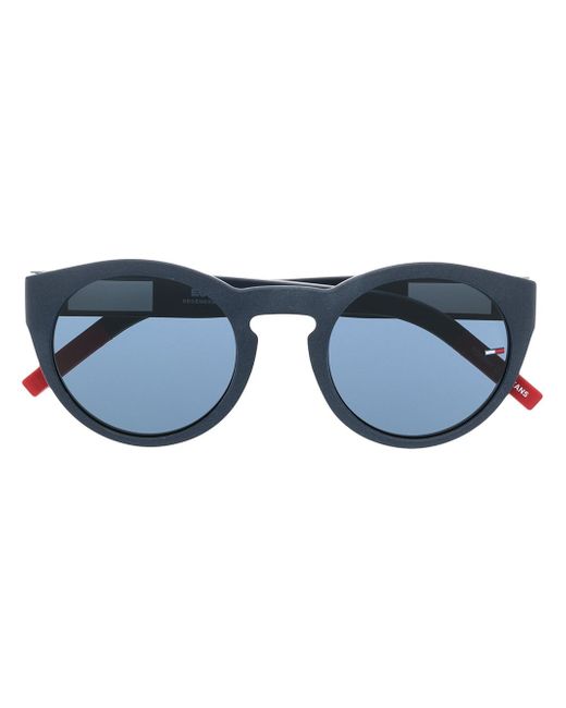 Tommy Jeans wayfarer-frame logo-print sunglasses