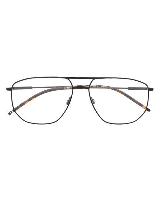 Tommy Hilfiger oversized aviator-frame glasses