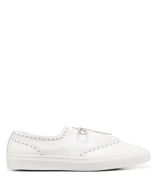 Mackintosh perforated lace-up sneakers