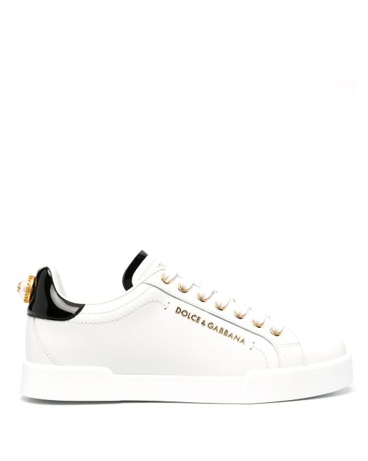 Dolce & Gabbana logo-embellished low-top sneakers