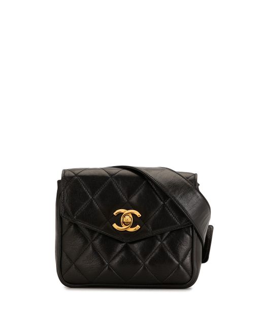Chanel Pre-Owned 1990s diamond quilted belt bag