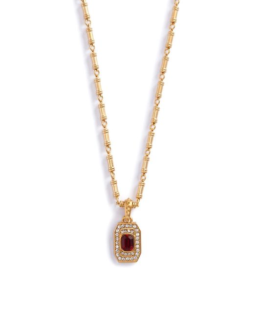 Dolce & Gabbana crystal-embellished pendant necklace