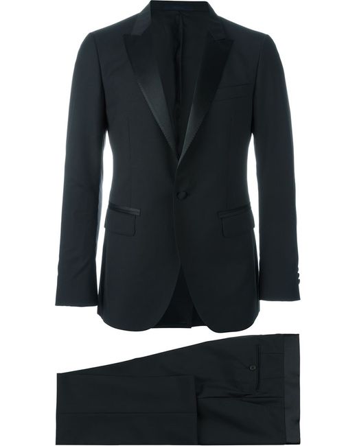 Lanvin satin detail two-piece suit