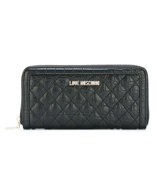 Love Moschino quilted wallet