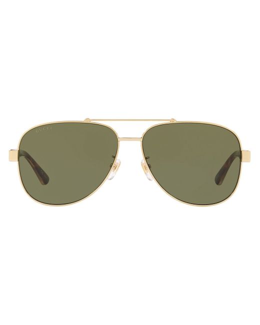 Gucci GG0528S aviator-frame sunglasses