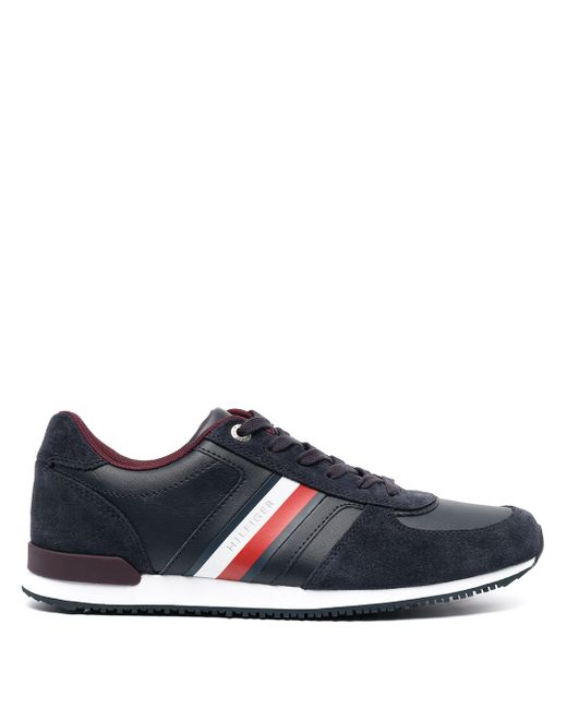 Tommy Hilfiger low-top lace-up trainers