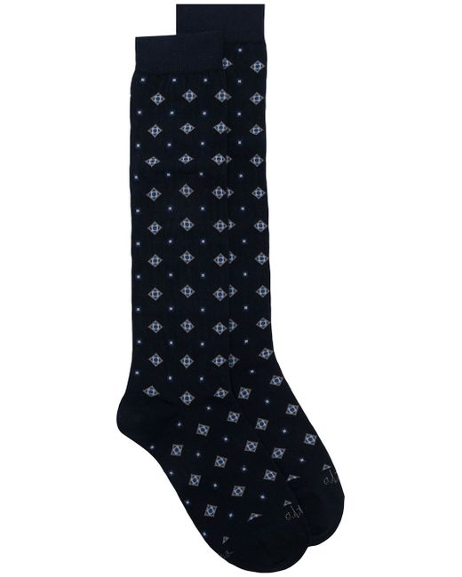 Altea geometric print mid-length socks