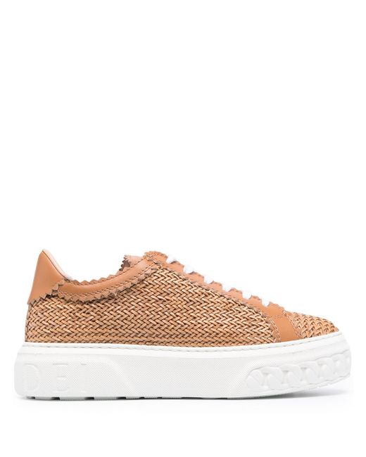 Casadei Off-Road woven sneakers