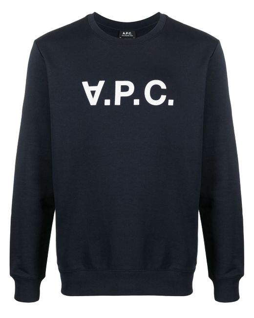 A.P.C. . logo print sweatshirt