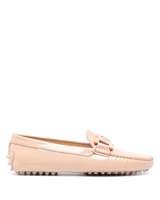 Tod's Kate patent leather loafers