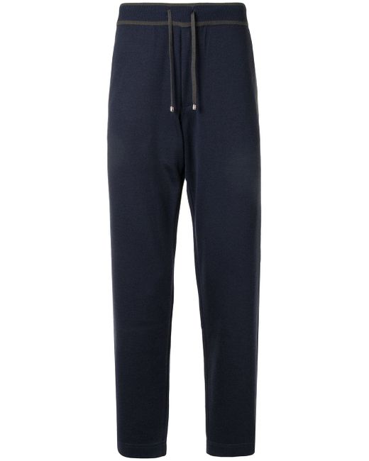 Stefano Ricci knitted cashmere track pants