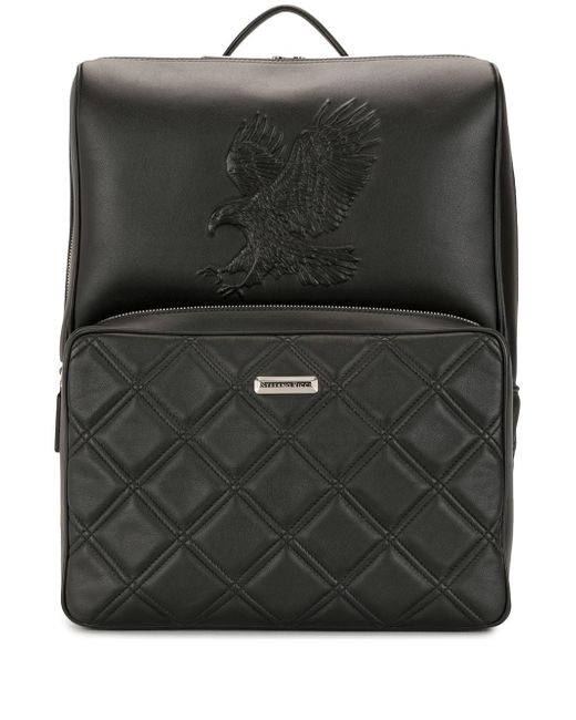 Stefano Ricci diamond quilted leather backpack