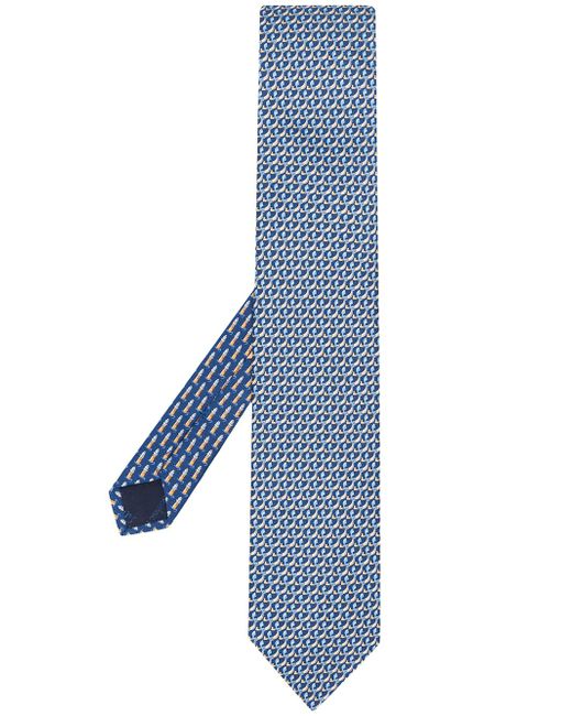 Salvatore Ferragamo logo print tie
