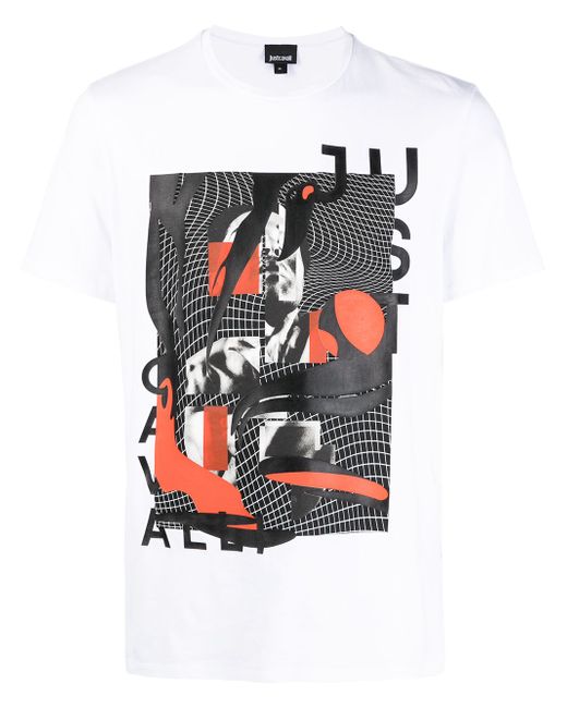 Just Cavalli graphic print T-shirt