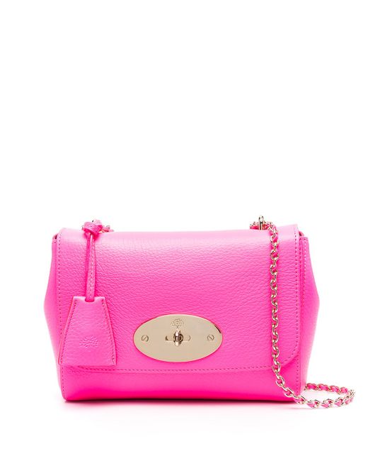 Mulberry hot cross-body bag with chain-link shoulder strap