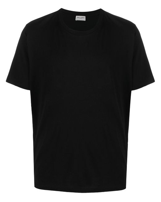 Saint Laurent round neck short sleeve T-shirt