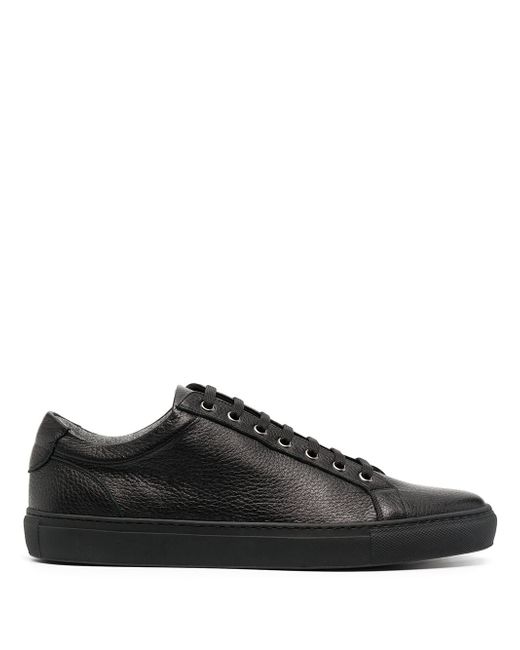 Corneliani low-top leather sneakers