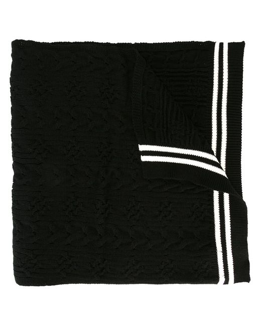 Comme Des Garçons Play striped detailing scarf