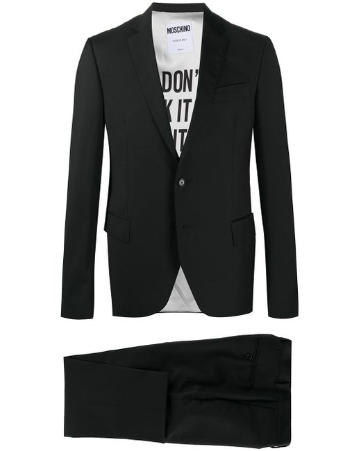 Moschino single-breasted suit