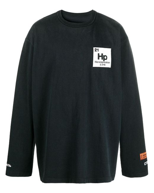 Heron Preston logo patch long-sleeve T-shirt