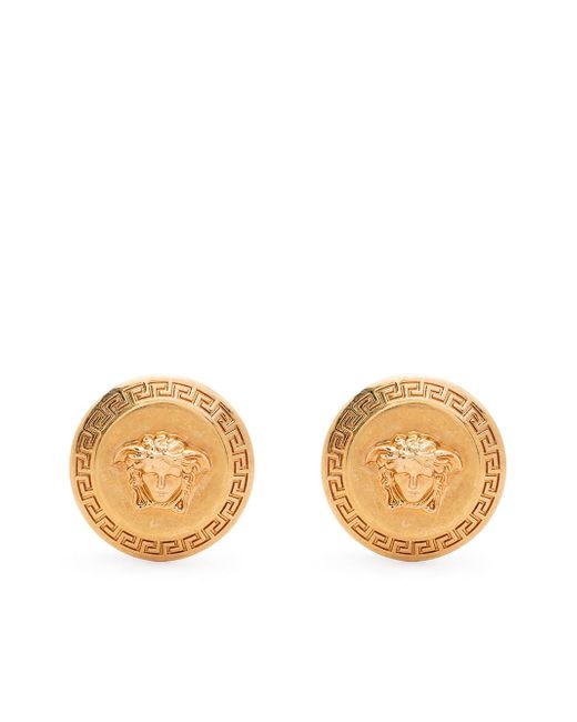 Versace Collection Medusa embossed earrings