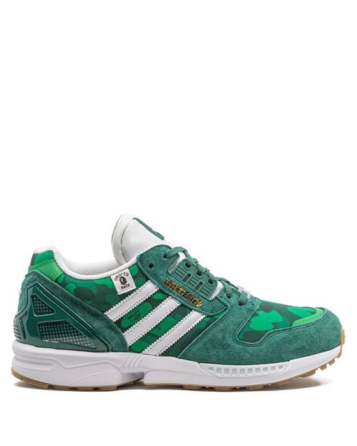 Adidas ZX 8000 BAPE x Undefeated low-top sneakers