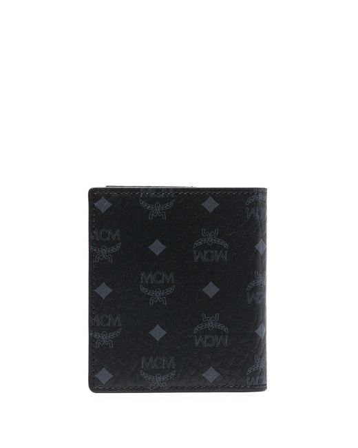 Mcm monogram print wallet