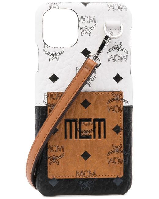 Mcm monogram print Iphone 11 case