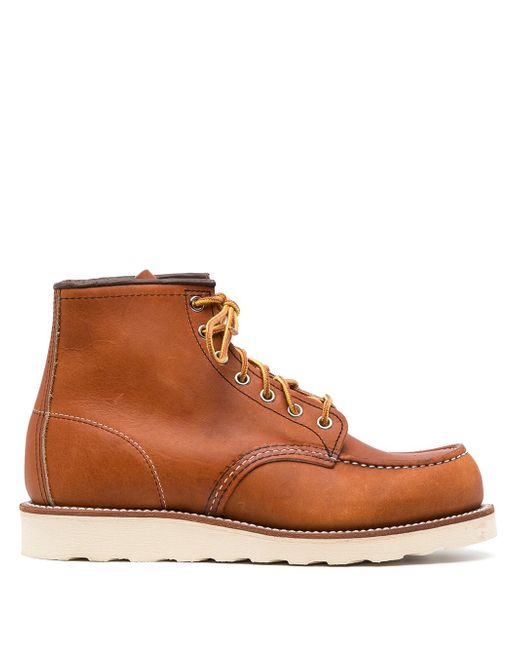 Red Wing lace-up ankle boots