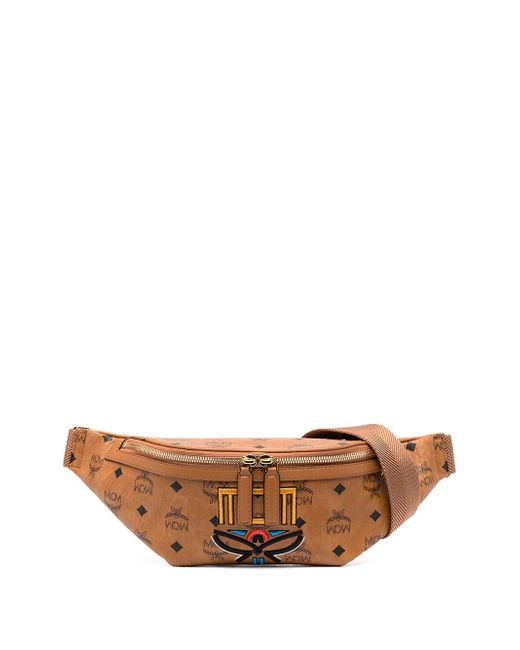Mcm Fursten leather belt bag