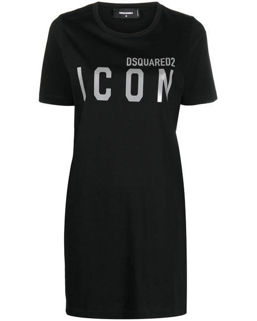 Dsquared2 Icon printed T-shirt dress