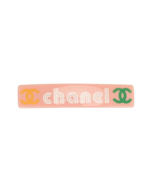 Chanel Pre-Owned 2004 logo-print hair clip
