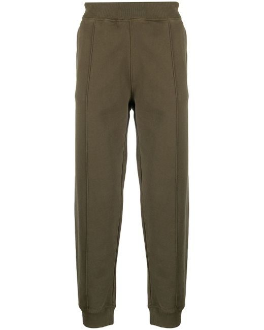 Helmut Lang strapped cotton track trousers