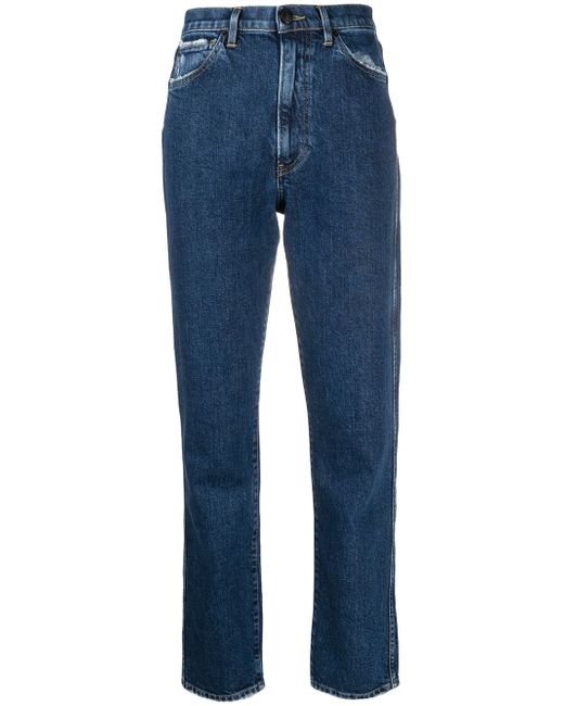 3X1 mid-rise straight-leg jeans