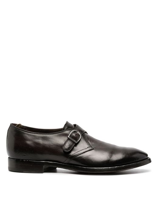 Officine Creative leather monk shoes