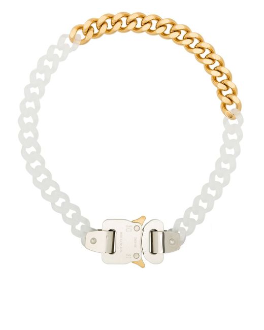 1017 Alyx 9Sm two-tone chain-link necklace