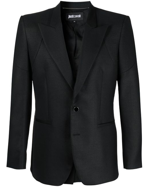 Just Cavalli single-breasted fitted blazer