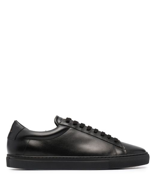 Zespa leather lace up trainers