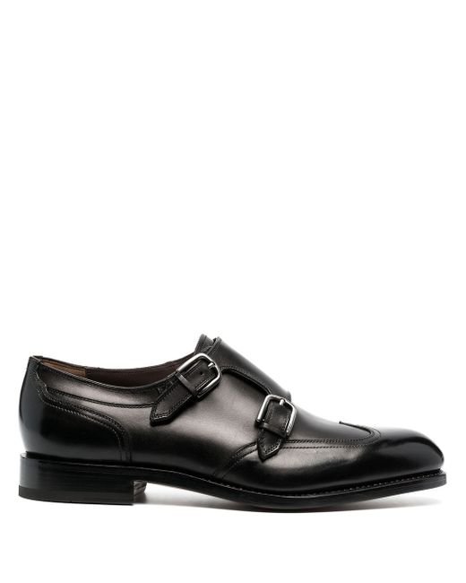 Salvatore Ferragamo double-strap monk shoes