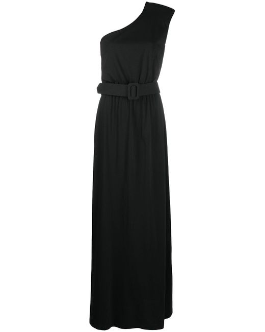 Federica Tosi one-shoulder belted gown
