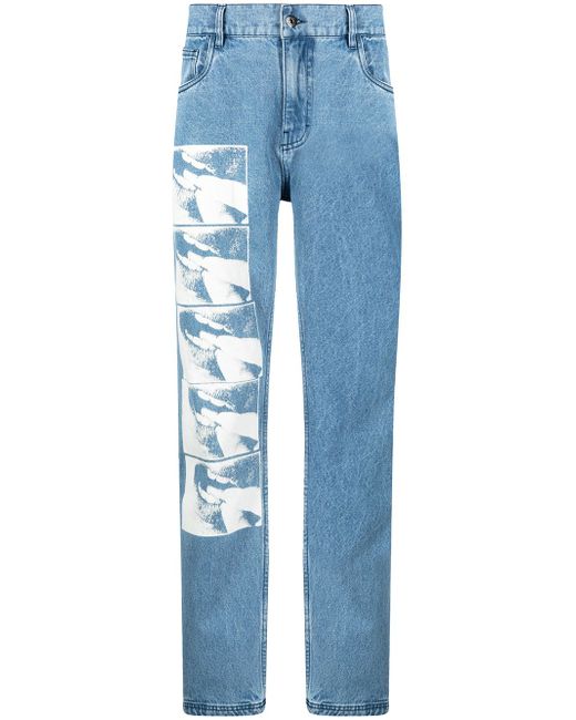 Pleasures Swallow mid-rise straight jeans