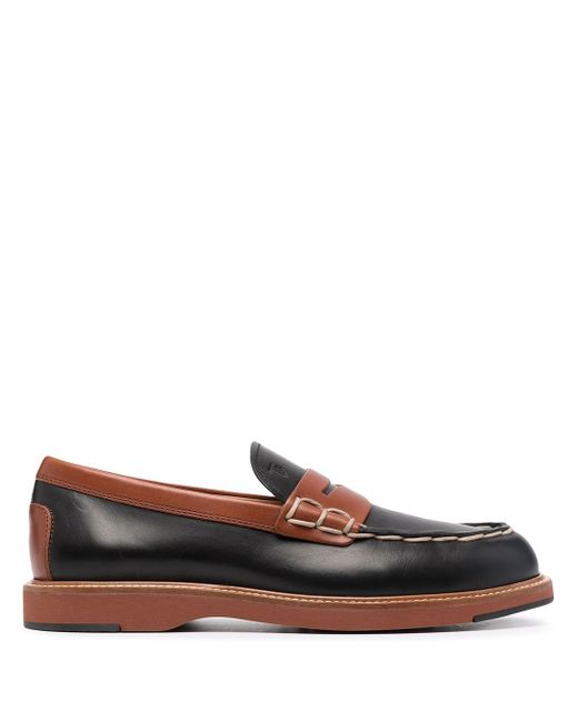 Tod's two-tone loafers