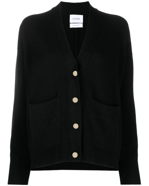 Barrie button-up cashmere cardigan